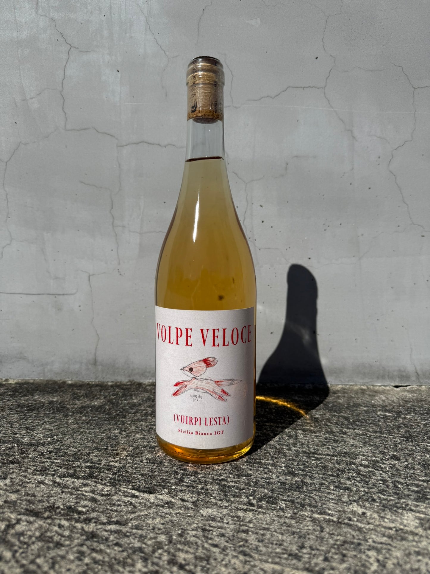 'VOLPE VELOCE' (The Fast Fox) A FOX WINE CO. Family wine, Sicilia Bianco IGT 🦊 with Viteadovest 2024