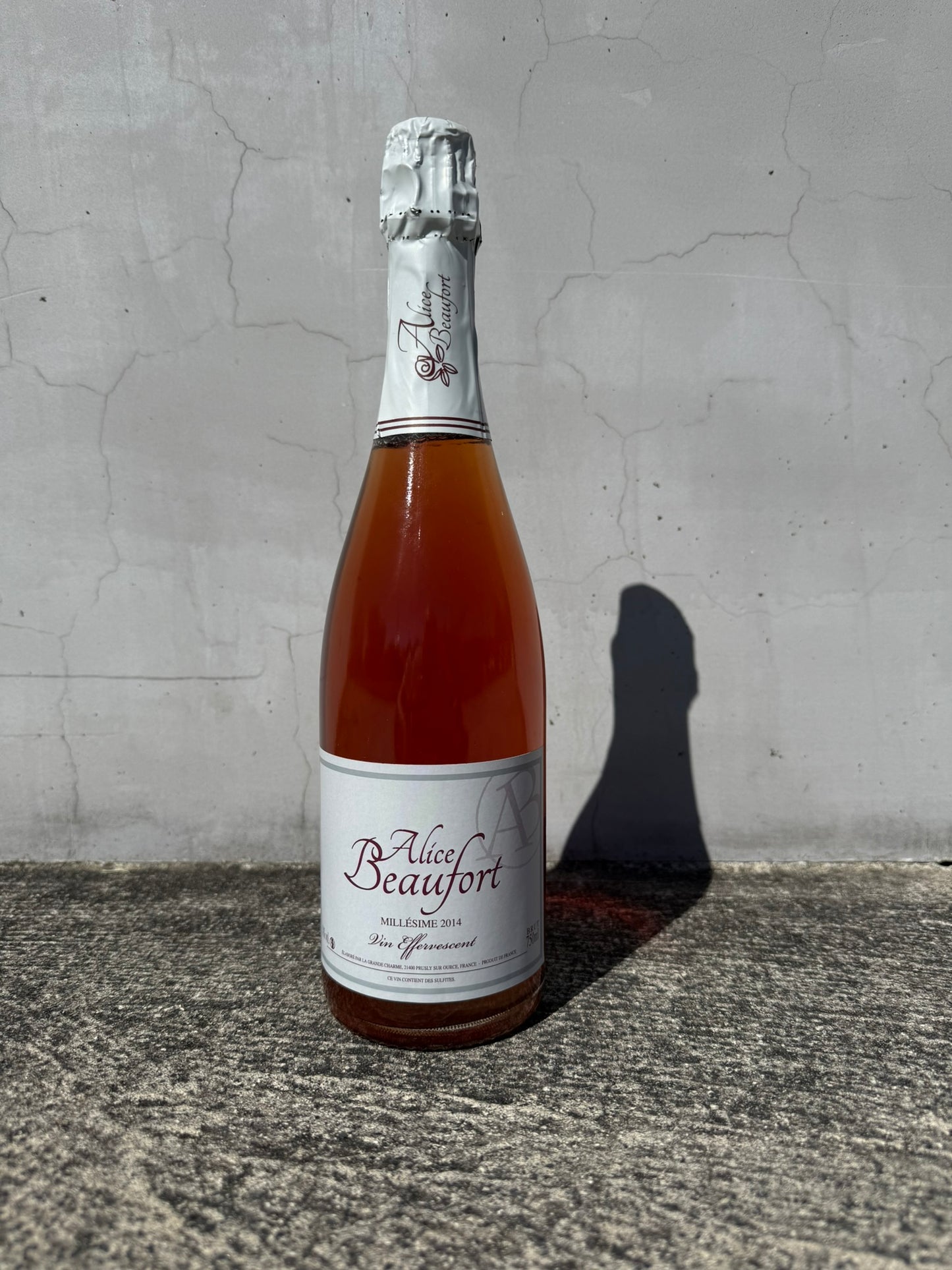 Domaine Alice Beaufort 'BRUT ROSÉ' Millésime 2014